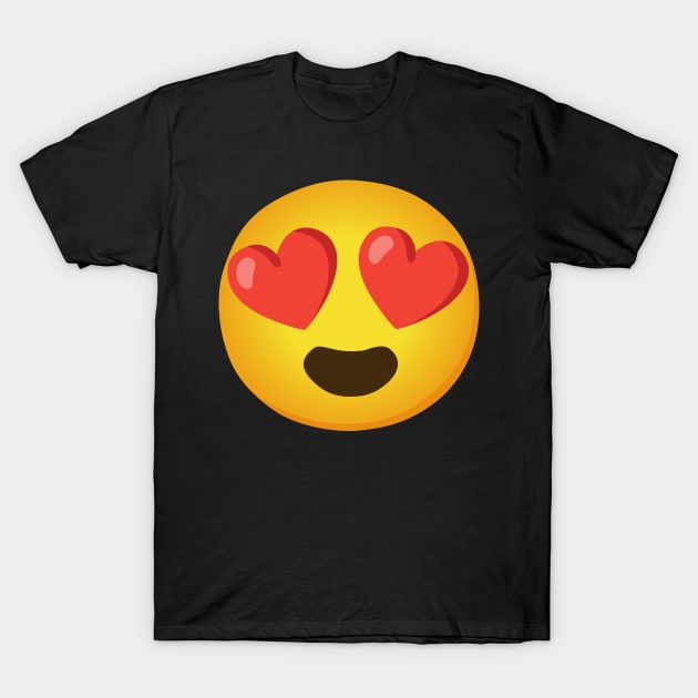 Heart Eyes T-Shirt by twix123844